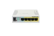 Kytkimet - MikroTik RouterBOARD RB260GSP 5x Gigabit PoE out Ethernet Smart Switch SFP cage plastic case SwOS - RB260GSP