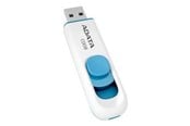USB-tikku - A-Data Classic Series C008 Capless - Valkoinen - 64GB - USB-tikku - AC008-64G-RWE