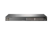Kytkimet - Hewlett Packard Enterprise Aruba 2930F, jossa on 24 gigabitin Ethernet-porttia ja neljä SFP-liitäntää. - JL259A#ABB