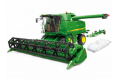 Leluautot - Bruder John Deere yhdistelmäleikkuupuimuri T670i - 02132