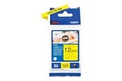 Paperit, valokuvapaperit ja tarrat - Brother TZe 631S - Musta on Keltainen Roll (1.2 cm x 4 m) - TZE631S