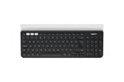 Näppäimistöt - Logitech K780 monilaitteinen näppäimistö - Näppäimistö - Pohjoismainen - Musta - 920-008040