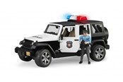 Leluautot - Bruder Jeep Wrangler Unlimited Rubicon Police Ajoneuvot wit - 2526
