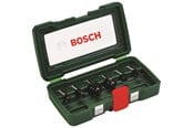 Työkalut - Bosch 6-osainen TC-jyrsinteräsarja (8 mm -kanta) - 2607019463