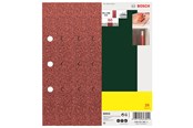 Hiomakoneet - Bosch 25-osainen hiomapaperisarja tasohiomakoneille, karkeus 80 K= 80 - 2607017105