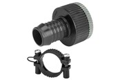 Puutarhan kastelu - Gardena Hanaliitin + kiristin, 19 mm - 1513-20