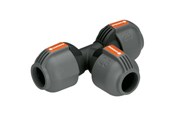 Puutarhan kastelu - Gardena T-liitin 25 mm, runkoputken haaroittamiseen - 2771-20