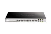 Kytkimet - D-Link DXS-1210-16TC 12x 10GBase-T including 2x SFP+ and 2x combo 10 Gigabit SFP+ Smart Switch - DXS-1210-16TC