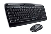 Näppäimistöt - Logitech MK330 langaton yhdistelmä - Yhdysvallat - Näppäimistö ja Hiirisetti - Englanti (US) - Musta - 920-003999