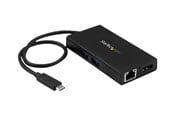 Telakointiasemat - StarTech.com USB C Multifunction Adapter Teho Toimitus 4K HDMI USB Type-C - DKT30CHPD
