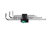 Käsityökalut  - Wera L-avain setti 950 pkl/9 sm n metrinen kromattu 9 kpl 1.5-10mm - 05022087001