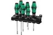 Työkalut - Wera 334/6 hylsysarja ruuvimeisseli kraftform plus lasertip ja teline 6 osaa - 05105650001