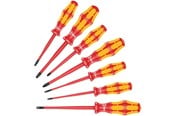 Käsityökalut  - Wera 160 iss/7 screwdriver set kraftform plus Sarja 100. with reduced blade Halkaisija and smaller Kahva diameters 7 pieces - 05135961001