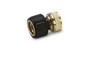 Puutarhan kastelu - Kärcher Messinkiliitin, 3/4" Aqua Stop -sulkijalla - 2.645-018.0