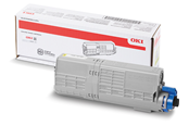 Mustepatruunat, värikasetit ja lisävarusteet - OKI 46490401 / Keltainen Toner - 46490401