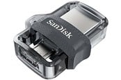 USB-tikku - SANDISK Ultra Dual Drive - 128GB - USB-tikku - SDDD3-128G-G46