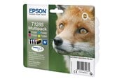 Mustepatruunat, värikasetit ja lisävarusteet - Epson T1285 4-Pack Musta Keltainen Cyan Magenta - C13T12854022
