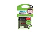 Paperit, valokuvapaperit ja tarrat - DYMO D1® -tehokkaat / kestävät Durable-teipit, 12 mm x 3 m, valkoinen teksti punaiselle, itseliimautuvat teipit LabelManager-tarratulostimille, aito - 1978366