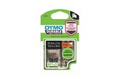 Paperit, valokuvapaperit ja tarrat - DYMO D1® -tehokkaat / kestävät Durable-teipit, 12 mm x 3 m, musta teksti oranssille, itseliimautuvat teipit LabelManager-tarratulostimille, aito - 1978367