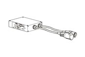 Virtalähde - APC In-Line virtamittari Virtalähde - ATX - 80 Plus - AP7152B