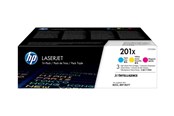 Mustepatruunat, värikasetit ja lisävarusteet - HP 201X / CF253XM 3-Pack High Kapasiteetti - CF253XM