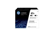 Mustepatruunat, värikasetit ja lisävarusteet - HP 87X / CF287XD kaksipakkaus - CF287XD