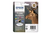 Mustepatruunat, värikasetit ja lisävarusteet - Epson T1306 monipakkaus - C13T13064022