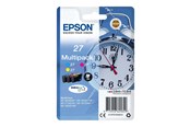 Mustepatruunat, värikasetit ja lisävarusteet - Epson 27 / C13T2705 - Multipack CMY - C13T27054012