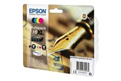 Mustepatruunat, värikasetit ja lisävarusteet - Epson 16XL monipakkaus - C13T16364012