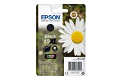 Mustepatruunat, värikasetit ja lisävarusteet - Epson 18XL - Musta Ink - C13T18114022