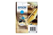Mustepatruunat, värikasetit ja lisävarusteet - Epson 16XL - CYAN - C13T16324022