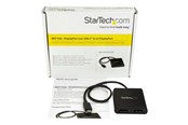 Näyttökaapeli - StarTech.com USB C to DP Multi  Monitor Splitter - USB Type-C 2-Port MST Hub - MSTCDP122DP