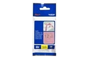 Paperit, valokuvapaperit ja tarrat - Brother TZe RE34 - Kulta on Pinkki - Roll (1.2 cm x 4 m) - TZERE34