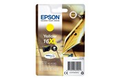 Mustepatruunat, värikasetit ja lisävarusteet - Epson 16XL Yellow Ink - C13T16344012