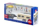 Leluautot - SIKU 1:55 Auto ja Matkailuvaunu - 319-2542