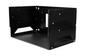 Räkit - Rack - StarTech.com Seinäkiinnitteinen palvelinteline sisäänrakennetulla hyllyllä - massiiviteräs - 4U - WALLSHELF4U
