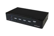 KVM-kytkimet - StarTech.com 4-porttinen HDMI KVM-kytkin, jossa on sisäänrakennettu USB 3.0 -keskusyksikkö - 1080p - SV431HDU3A2