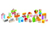 Puulelut - Eichhorn  Color Wooden Blocks - 100002226