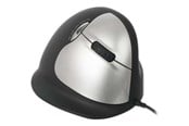 Hiiret - R-Go Tools R-Go HE -hiiri Pystyhiiri Suuri Oikeakätinen - Ergonominen hiiri - 5 painiketta - Hopea - RGOHELA