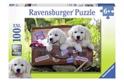 Palapelit - Ravensburger Matkustavat koiranpennut - 100p - 105380
