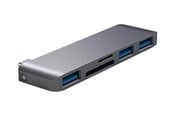 USB hub - Satechi Hub, 3 x SuperSpeed USB 3.0, työpöytä USB hub - 3 porttia - USB 3.0 - Harmaa - ST-TCUPM
