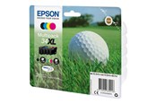 Mustepatruunat, värikasetit ja lisävarusteet - Epson 34XL - 4-Pack (Black Magenta Cyan Yellow) Ink - C13T34764010
