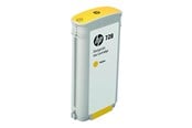 Mustepatruunat, värikasetit ja lisävarusteet - HP 728 / F9J65A Keltainen Ink - F9J65A