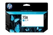 Mustepatruunat, värikasetit ja lisävarusteet - HP 728 / F9J67A - Syaani muste - F9J67A