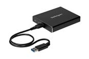 Kiintolevysarjat - Raid - StarTech.com Dual-Slot Drive Enclosure for M.2 NGFF SATA SSDs - USB 3.1 (10Gbps) - RAID - SM22BU31C3R