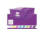 Arkistointi & Säilytys - Leitz  säilytyslaatikko Click & Store "L" WOW Violetti - 60450062