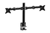 Näytön kiinnitys - iiyama DS1002C-B1 - mounting kit - adjustable arm - for 2 monitors - Musta - DS1002C-B1