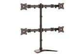 Näytön kiinnitys - StarTech.com Quad Monitor Stand - Steel - For VESA Mount Monitors up to 27" - ARMBARQUAD