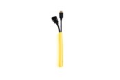Kaapelihyllyt, Kaapelisukat & Kaapelisiteet - Multibrackets m Universal Cable Sock Self Wrapping 10mm Keltainen 25m - 7350073734429