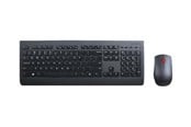 Näppäimistöt - Lenovo Professional Combo - Näppäimistö ja Hiirisetti - Musta - 4X30H56828
